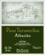 Condes de Albarei Pazo Serantellos 2012 Front Label