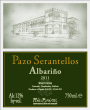 Condes de Albarei Pazo Serantellos 2011 Front Label