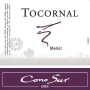 Cono Sur Tocornal Merlot 2013 Front Label