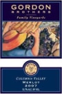 Gordon Brothers Merlot 2007 Front Label