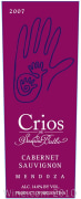 Crios de Susana Balbo Cabernet Sauvignon 2007 Front Label