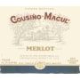 Cousino Macul Merlot 2007 Front Label