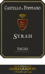 Conte Ferdinando Guicciardini Castello di Poppiano Syrah 2011 Front Label
