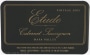 Etude Napa Valley Cabernet Sauvignon 2005 Front Label