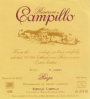 Bodegas Campillo Reserva Rioja 2001 Front Label