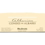Condes de Albarei Albarino 2007 Front Label