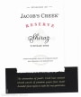 Jacob's Creek Reserve Shiraz 2006 Front Label