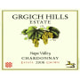 Grgich Hills Estate Chardonnay (375ML half-bottle) 2006 Front Label