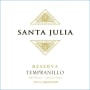 Santa Julia Reserva Tempranillo 2006 Front Label