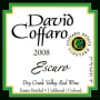 David Coffaro Estate Vineyard Escuro Red 2008 Front Label