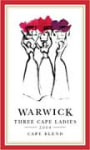 Warwick Three Cape Ladies 2004 Front Label