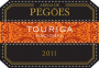 Pegoes Adega de Pegoes Touriga Nacional 2011 Front Label