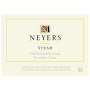 Neyers Syrah Sonoma Coast Old Lakeville Road 2006 Front Label