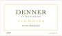 Denner Viognier 2009 Front Label