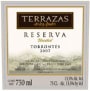 Terrazas de los Andes Reserva Torrontes 2007 Front Label