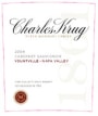 Charles Krug Napa Cabernet Sauvignon 2004 Front Label