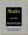 Shafer Relentless 2005 Front Label