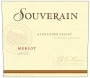 Chateau Souverain Alexander Valley Merlot 2006 Front Label