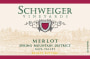 Schweiger Vineyards Merlot 2008 Front Label