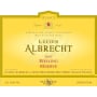 Lucien Albrecht Reserve Riesling 2007 Front Label