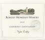 Robert Mondavi Napa Valley Cabernet Sauvignon 2006 Front Label