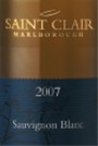 Saint Clair Sauvignon Blanc 2007 Front Label
