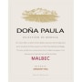 Dona Paula Seleccion de Bodega Malbec 2007 Front Label