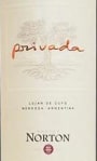 Bodega Norton Privada 2006 Front Label