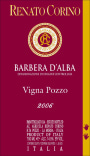 Renato Corino Vigna Pozzo Barbera d'Alba 2006 Front Label
