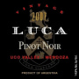 Luca Pinot Noir 2007 Front Label