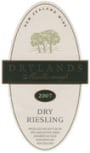 Drylands Dry Riesling 2007 Front Label