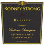 Rodney Strong Reserve Cabernet Sauvignon 2005 Front Label