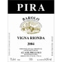 Luigi Pira Barolo Vigna Rionda 2004 Front Label