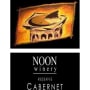 Noon Reserve Cabernet Sauvignon 2007 Front Label
