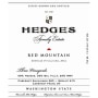Hedges Family Estate Three Vineyards Red 2006 Front Label