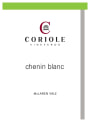 Coriole Vineyards Chenin Blanc 2013 Front Label