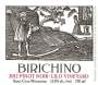 Birichino Lilo Vineyard Pinot Noir 2012 Front Label