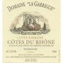 Domaine La Garrigue Cotes du Rhone Cuvee Romaine 2007 Front Label