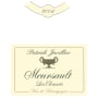 Patrick Javillier Meursault Les Clousots 2006 Front Label