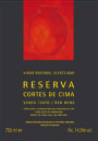 Cortes de Cima Vinho Regional Alentejano Reserva 2009 Front Label
