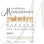 Chateau Mongravey  2005 Front Label