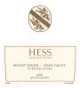 Hess Collection 19 Block Cuvee Mt Veeder 2006 Front Label