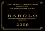 Costa di Bussia Tenuta Arnulfo Luigi Arnulfo Barolo 2009 Front Label