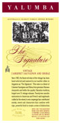 Yalumba The Signature Cabernet-Shiraz 2004 Front Label