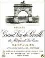 Chateau Leoville Las Cases (375ML half-bottle) 2003 Front Label