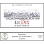 Los Vascos Le Dix 2006 Front Label