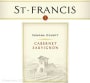 St. Francis Sonoma County Cabernet Sauvignon 2006 Front Label