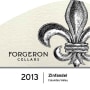 Forgeron Zinfandel 2013 Front Label