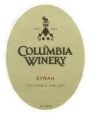 Columbia Winery Columbia Valley Syrah 2004 Front Label