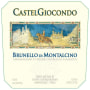 Frescobaldi CastelGiocondo Brunello di Montalcino 2004 Front Label